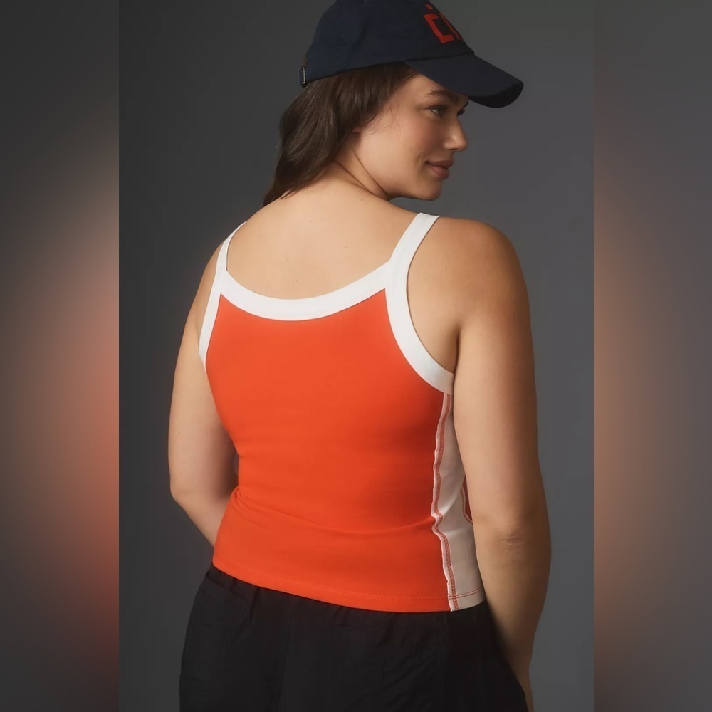 NWT Size 3X - Pilcro Sporty Scoop-Neck Cropped Tank - Picture 5 of 16